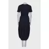 Navy blue maxi dress