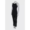 Black and white jumpsuit
