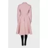 Light pink blazer coat