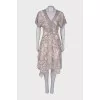 Asymmetric hem dress 