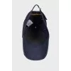 Men's dark blue cap with a patch