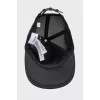 Black cap with mesh