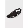 Men's leather mules