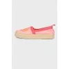 Textile espadrilles with brand logo