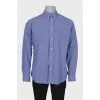 Men's gingham shirt