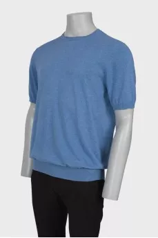 Men's blue T-shirt