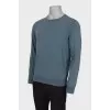 Men's green jumper
