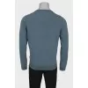 Men's green jumper