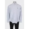 Men's light gray shirt