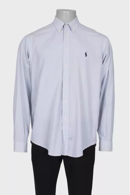 Men's light gray shirt