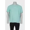 Men's light green T-shirt