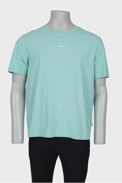 Men's light green T-shirt