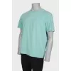 Men's light green T-shirt