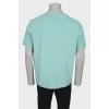 Men's light green T-shirt