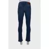 Men's dark blue jeans