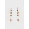 Sunrise drop earrings