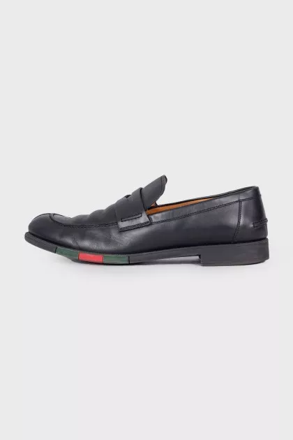 Men's leather loafers