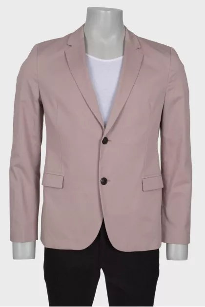 Men's beige jacket