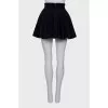 Velor navy blue skirt