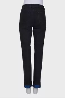 Black jean effect jeans