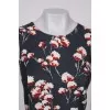 Silk and wool top