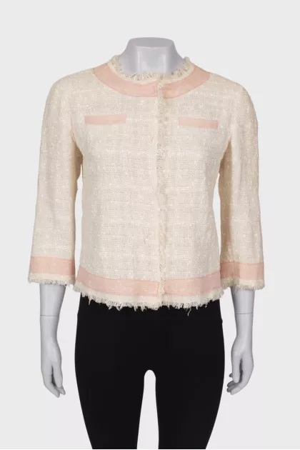Beige jacket