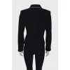 Black and white jacket