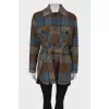 Mixed wool coat
