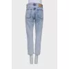 Light blue jean bananas