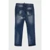 Ripped effect jeans