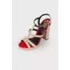 Keira sandals with tag