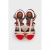 Keira sandals with tag
