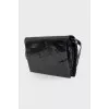 Patent leather bag