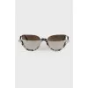 Sunglasses with rhinestones