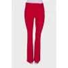 Red dress pants