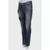 Decorated jeans