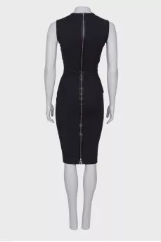 Black bodycon dress
