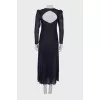 Navy blue maxi dress