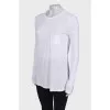 White longsleeve with pocket