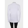 White longsleeve with pocket