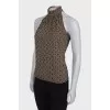 Long top in print