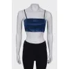 Navy blue tank top
