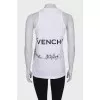White T-shirt with an inscription