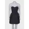 Draped bandeau dress
