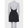 Draped bandeau dress