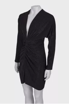 Black dress with glitter