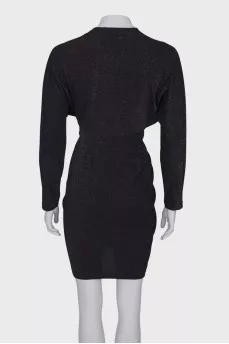 Black dress with glitter