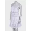 White lace dress