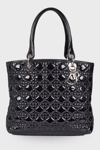 Lady Dior patent bag