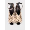 Printed pony leather shoes